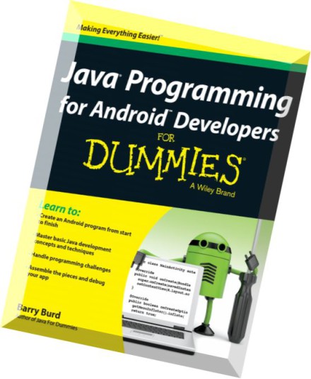 Android App Development For Dummies: Michael Burton