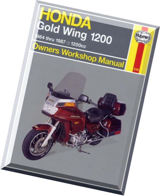 Honda goldwing 1200 repair manual #2