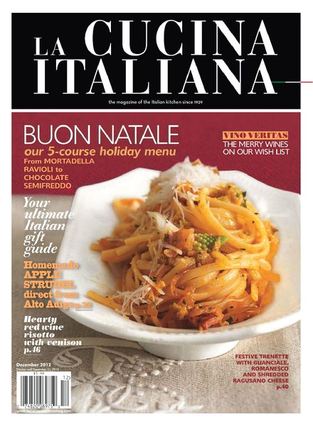 Download La Cucina Italiana USA - December 2012 - PDF Magazine