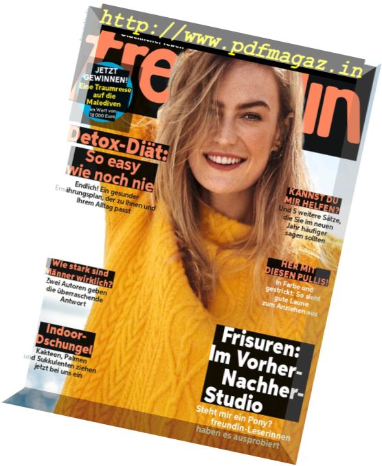 Download Freundin 27 Dezember 17 Pdf Magazine