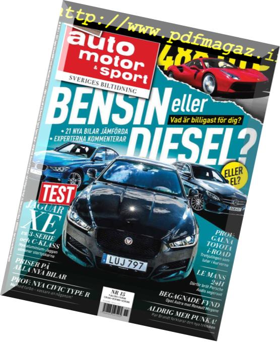 Download Auto Motor Sport Sverige 07 Juli 2015 Pdf Magazine