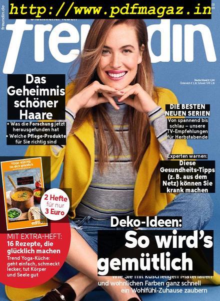 Download Freundin 4 September 19 Pdf Magazine