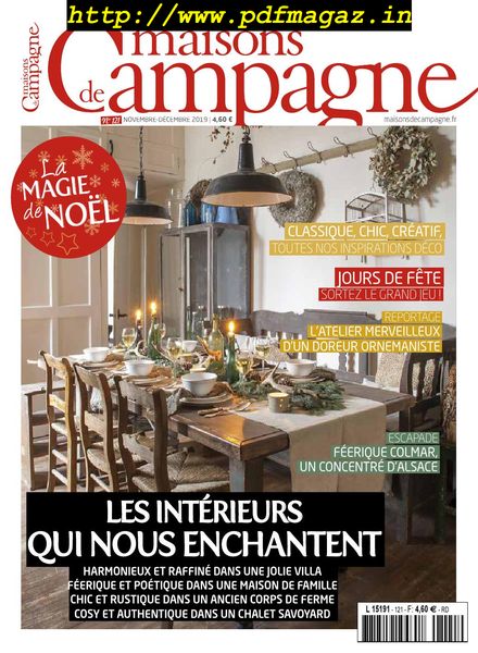 Download Maisons De Campagne Octobre 19 Pdf Magazine