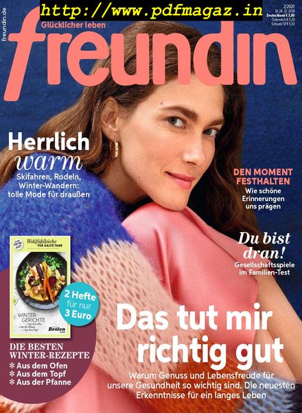 Download Freundin 24 Dezember 19 Pdf Magazine