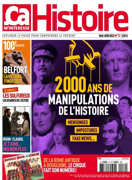 Download ca M'Interesse Histoire - Mai-Juin 2022 - PDF Magazine