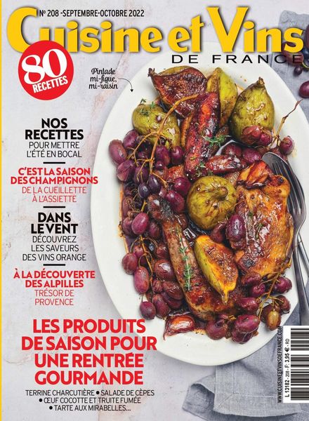 Download Cuisine Et Vins De France Septembre 2022 Pdf Magazine 3650
