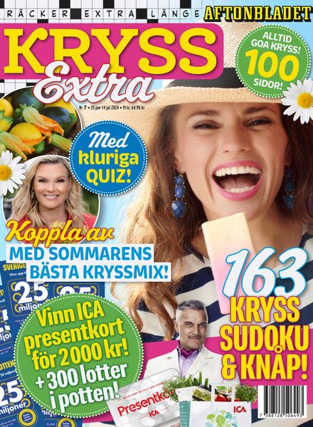 Aftonbladet Kryss Extra – Juni 2024