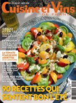 Cuisine et Vins de France – Juillet-Aout 2024