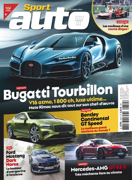 Sport Auto France – Juillet 2024